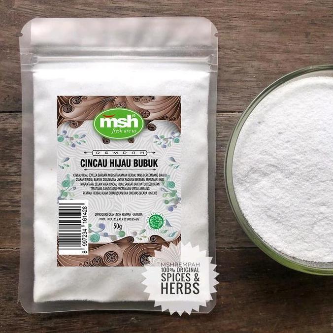 Especas- Msh  Cincau Hijau Bubuk 50Gr