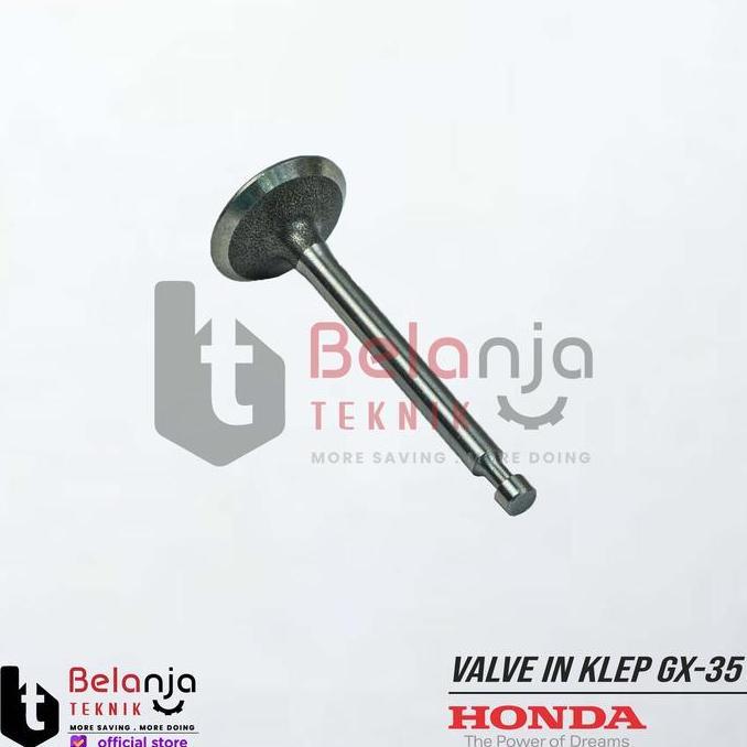 valve in klep api mesin gx-35 - sparepart mesin potong rumput gx-35