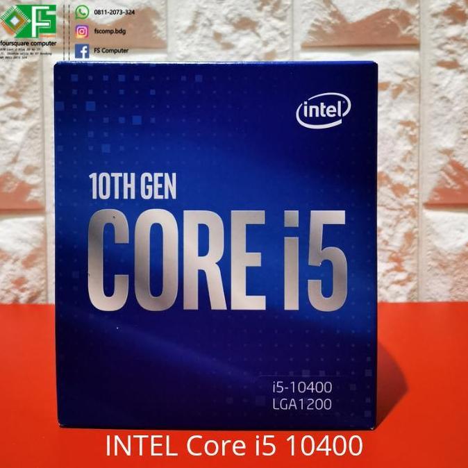 Processor Intel Core i5 10400 2.9 GHz BOX Socket 1200 Gen 10