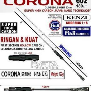 TERBARU - KENZI Rod Pancing Corona 602 Joran