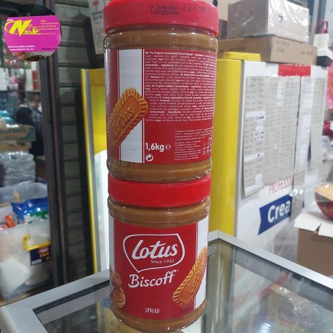Eatstraight- Selai Lotus Biscoff Spread Smooth 1.6 Kg Khusus Grab & Gojek