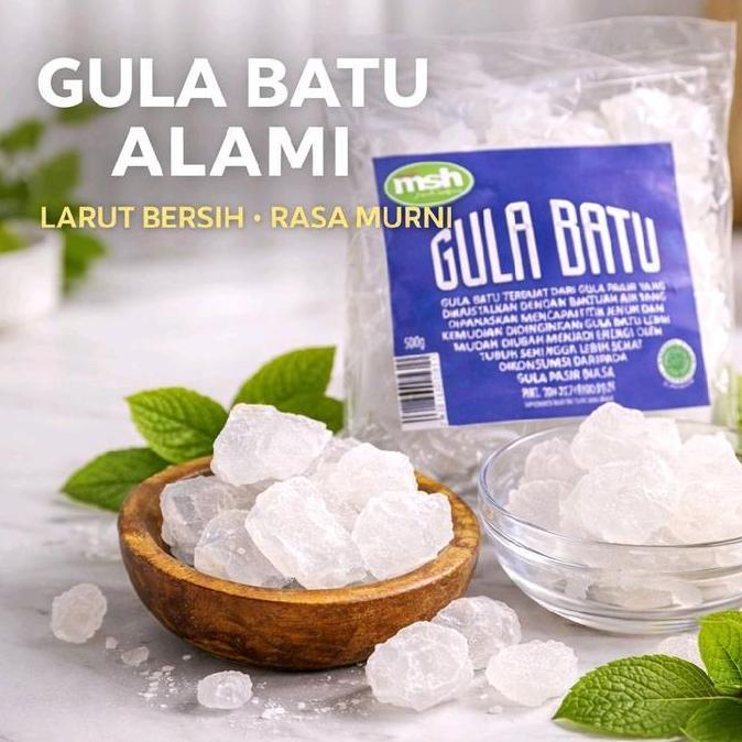 Especas- Gula Batu 500Gr , Gula Batu Asli. Gula Batu Sehat , Gula Batu Premium