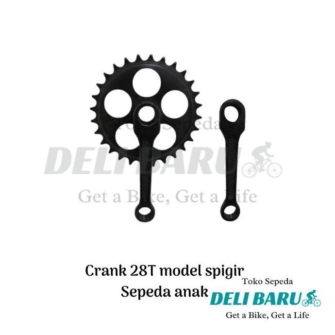 Deli baru Crank gir model spigir sepeda anak