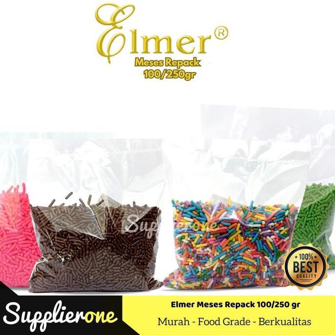 Eatstraight- Elmer Meses / Meses Elmer 100/250Gr / Meses Elmer Repack / Meses Warna