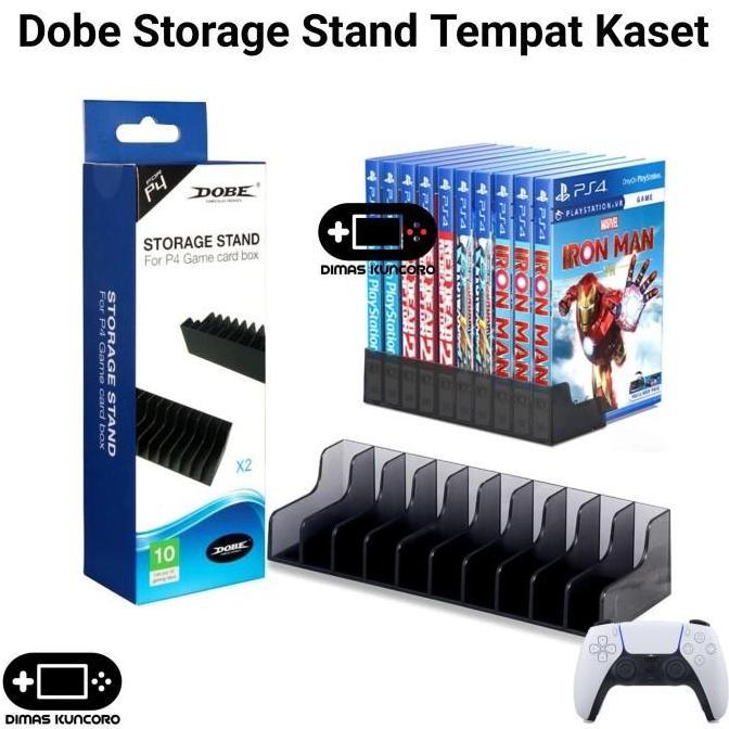 TERBARU|TERMURAH|BARU|PREMIUM|ORIGINAL|GARANSI|DISKON|PROMO DOBE STORAGE STAND TEMPAT KASET GAME CAR