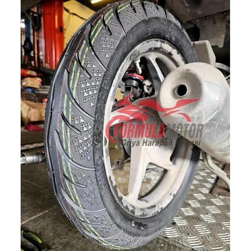 Sedia Kingland King Leopard Ring 14 Tubeless - Ban Tubles Motor Matic Ukuran 80/90, 90/90 | Original