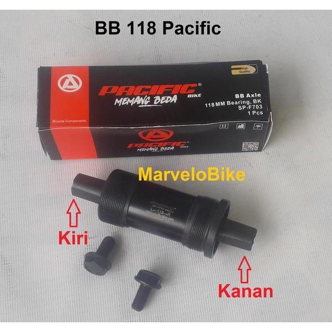 BB Sepeda Kotak 118 Pacific Bottom Bracket Kotak 118 Pacific