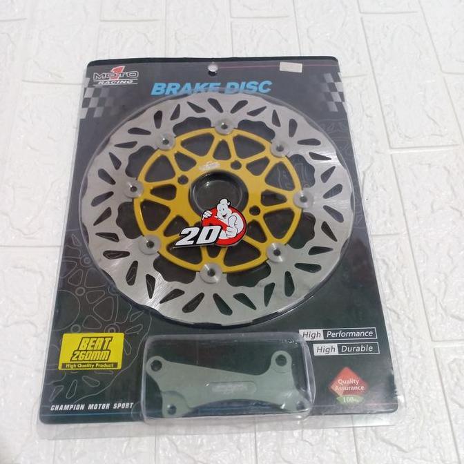 piringan cakram disk disc depan 260 mm moto 1 beat Scoopy vario