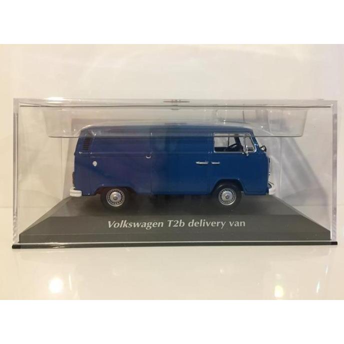 Ready 1/43 MINICHAMPS VOLKSWAGEN T2 DELIVERY VAN 1972 BLUE