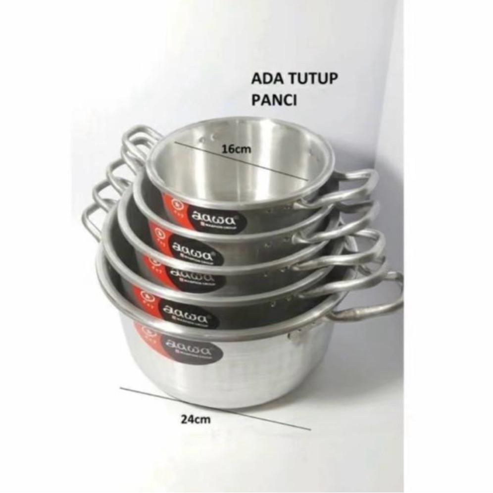 BEST SELLER 1SET 5PCS PANCI JAWA ALUMUNIUM ORIGINAL MASPION / PANCI SET JAWA LENGKAP KITCHENWARE