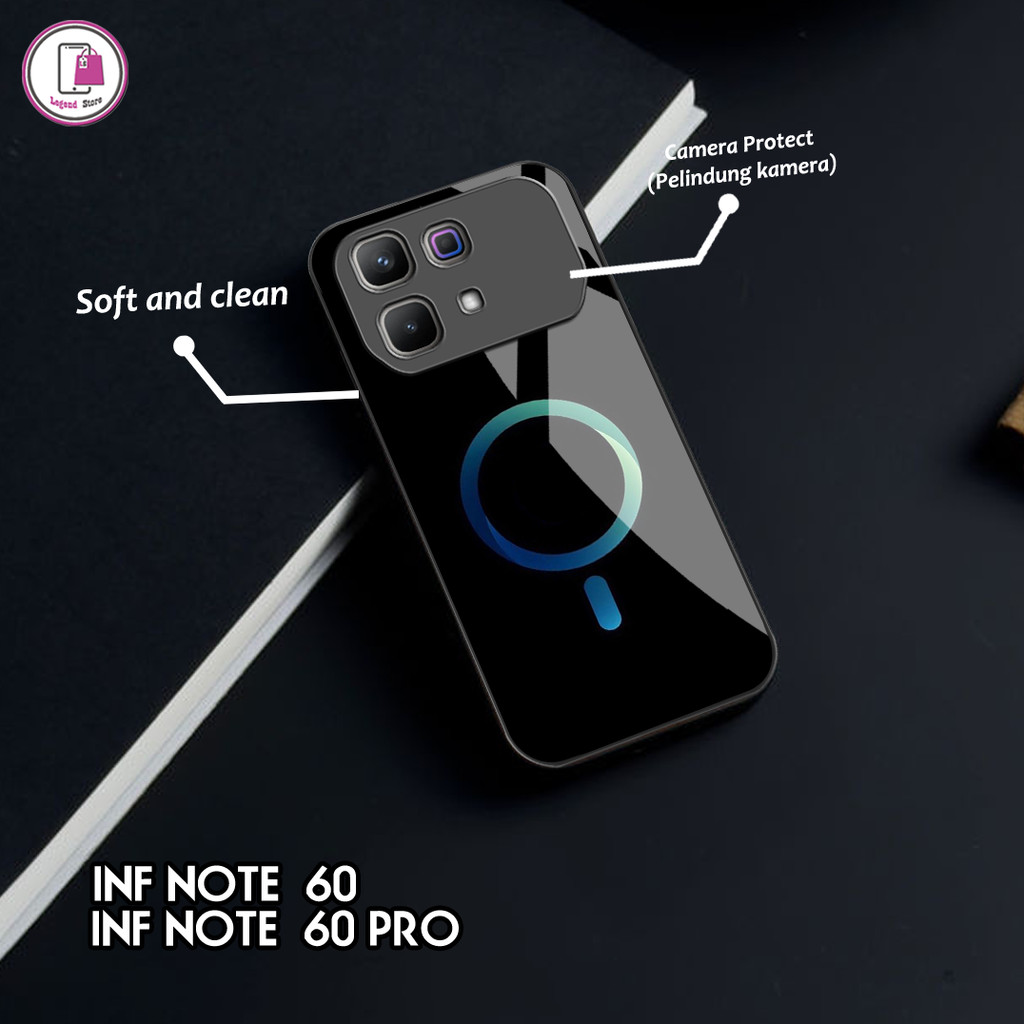 Softcase Kaca Infinix Note 60 & Infinix Note 60 Pro  NEW 2026 [LS159]