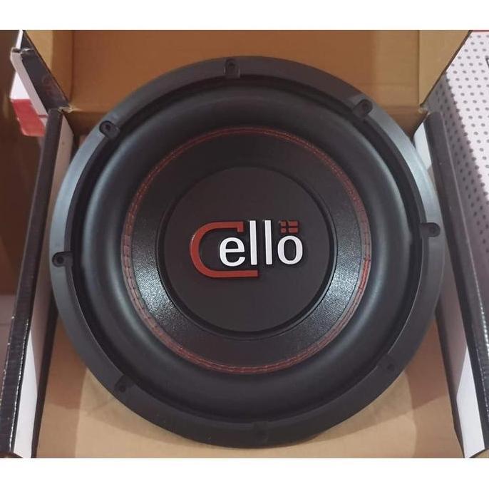Promo SUBWOOFER CELLO S10 10INCH DOBEL MAGNET Diskon