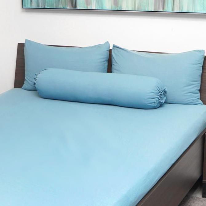 Informa 180X200 cm Set 5 Pcs Seprai King Washed Microfiber - Tosca Sprei Seperai Tempat Tidur Kamar 