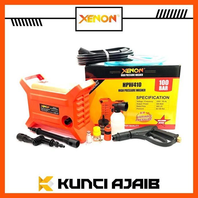 TERBARU|TERMURAH|BARU|PREMIUM|ORIGINAL|GARANSI|DISKON|PROMO XENON W410 MESIN JET CLEANER - CUCI MOTO