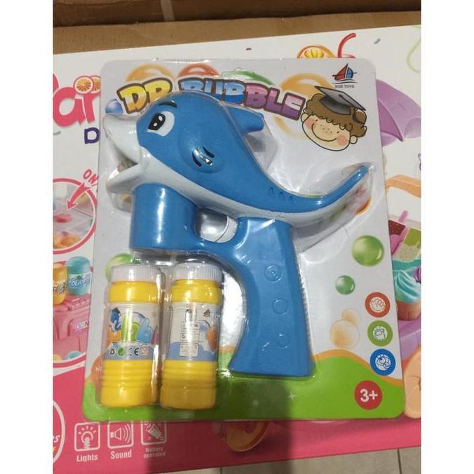GS  Mainan Bubble Gun, Bubble Gun Busa Gelembung