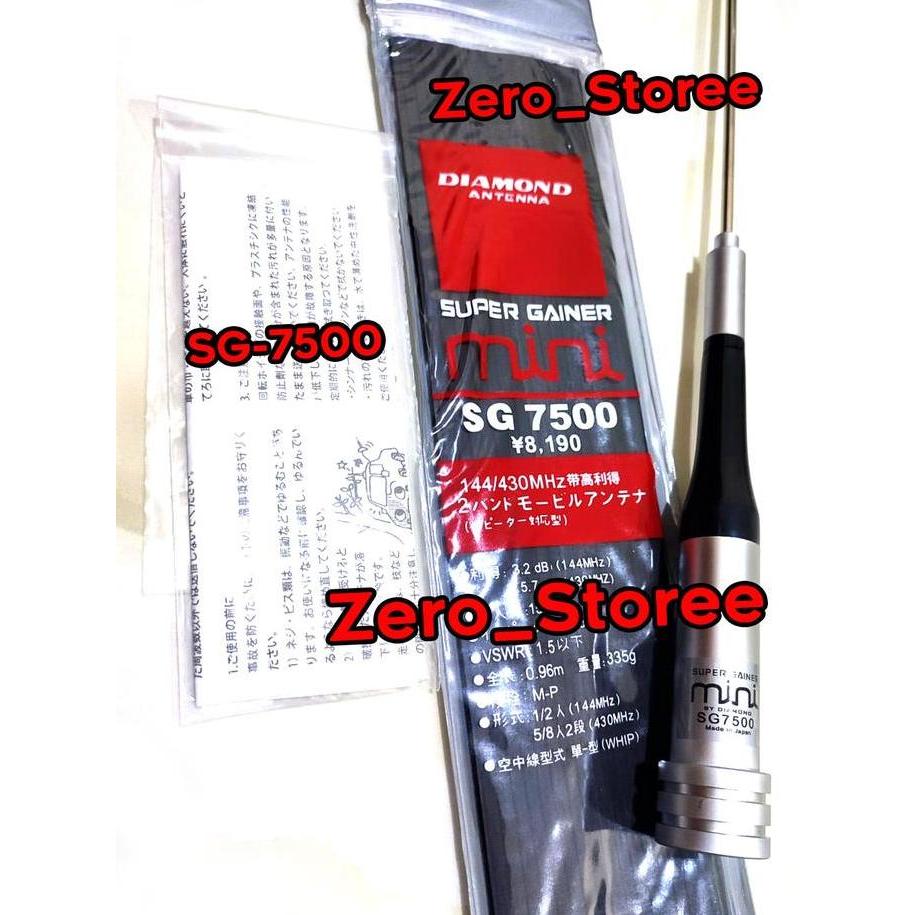 CUCI GUDANG - ANTENA Mobil RIG Diamond SG7500 Super Gainer Mini SG-7500 HT SG 7500