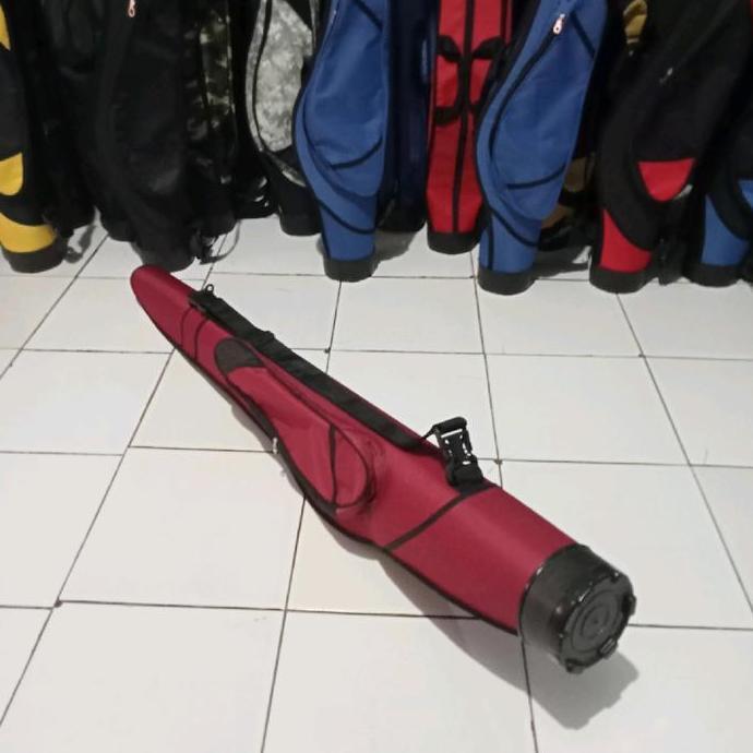 tas joran pancing hard case 110 cm fiber + mangkuk