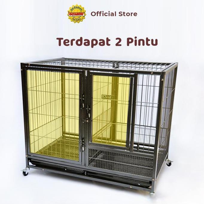 Murah Kandang Octagon - Kandang Sekat Besar | Kandang Anjing Beranak | Kandang Hewan Sekat