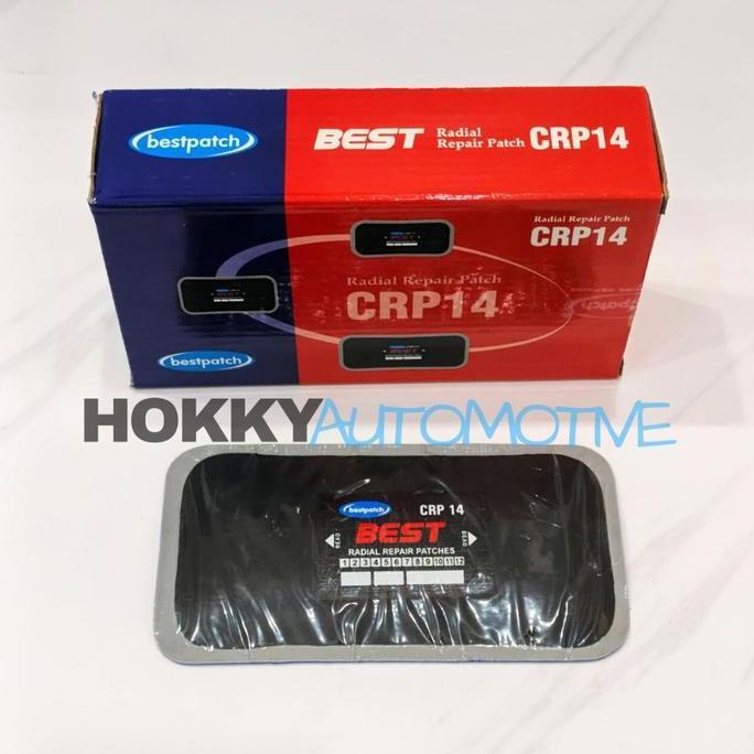 Promo (SATUAN) tambal ban luar bestpatch CRP14 / bestpatch tambal ban luar CRP 14 diameter 150 x 80m
