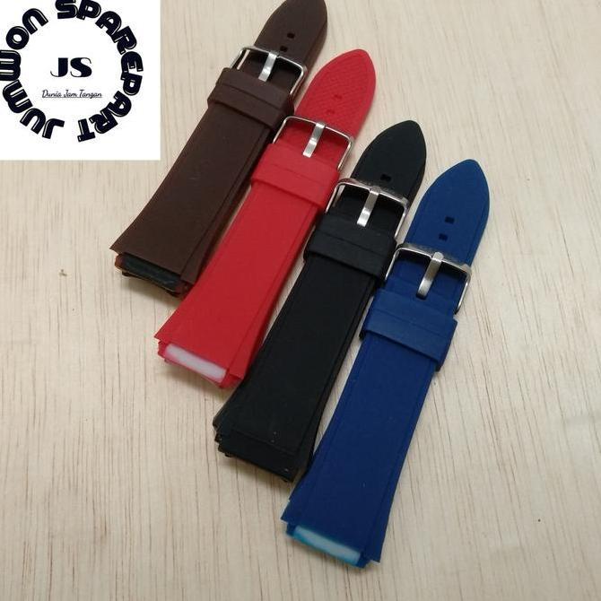 Strap Tali Jam Tangan Guess GS gww0248G5 W0247G3 Pria Rubber