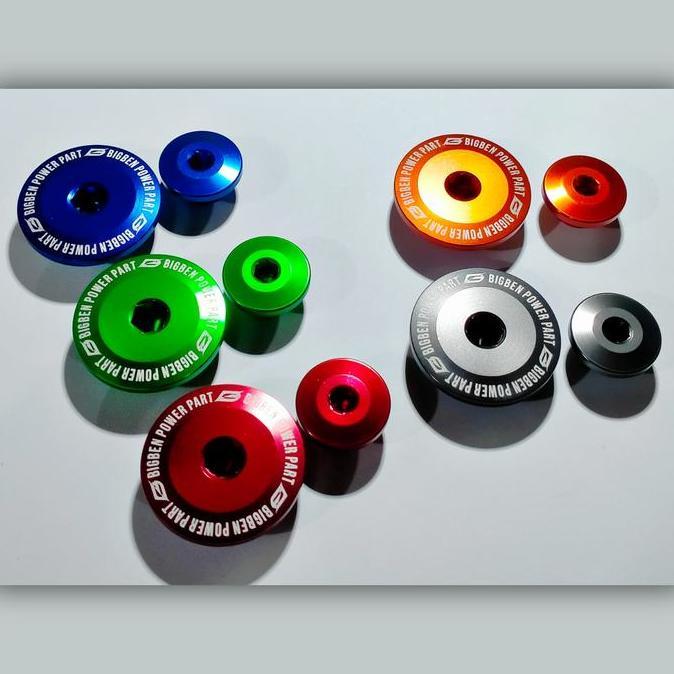 Tutup bak magnet crf 150 anodize