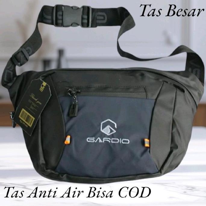Gabrim- Tas Selmpang Jumbo Gardio Tas Waistbag Gardio Full Waterproof Pinggang