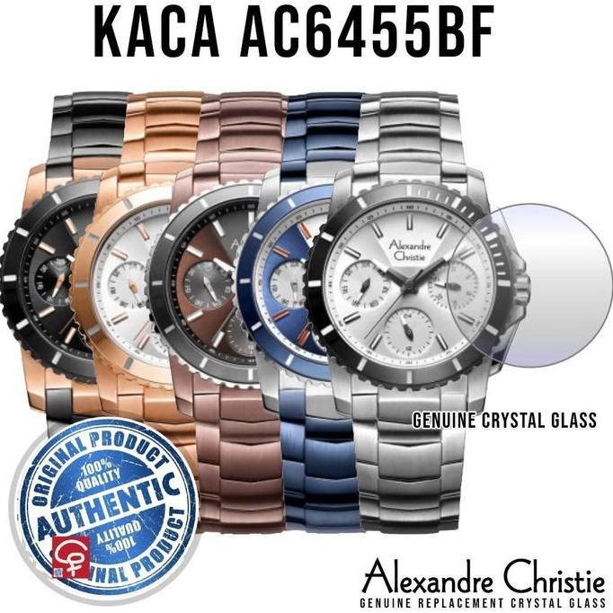 KACA JAM TANGAN ALEXANDRE CHRISTIE AC6455 AC 6455 MC AC6455BF ORIGINAL