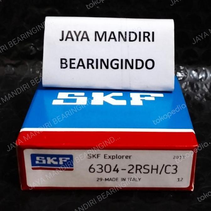 Bearing S K F 6304 2Rs1 C3 Tutup Karet