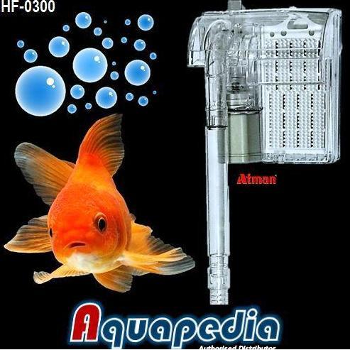 FLASH SALE - Atman HF-0300 Filter Gantung Aquarium Aquascape Hang-on Filter HF0300