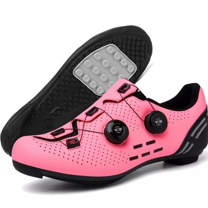 Sport Sepatu Sepeda Non Cleat 2 Boa Bicycle Shoes Sepatu Sepeda Gowes Ready