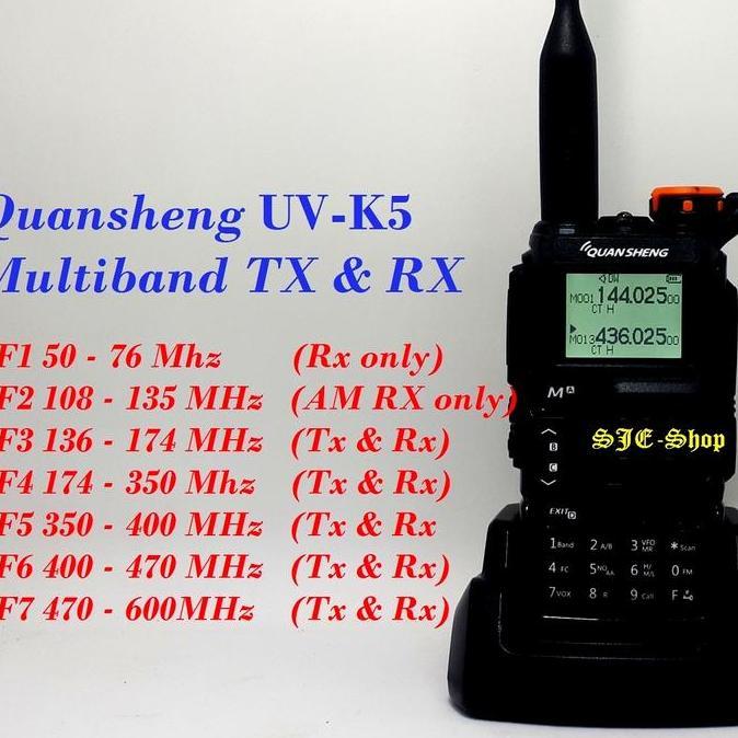HARGA GROSIR - PROMO HT QUANSHENG UV-K5 MULTIBAND