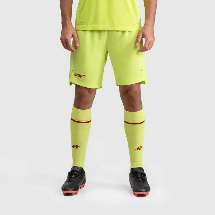 Erspo Timnas Short Pants Player Issue Goalkeeper Home Volt Green
