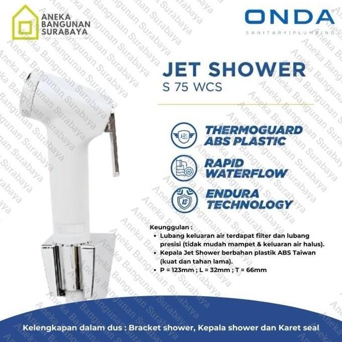 Onda jet shower semprotan wc