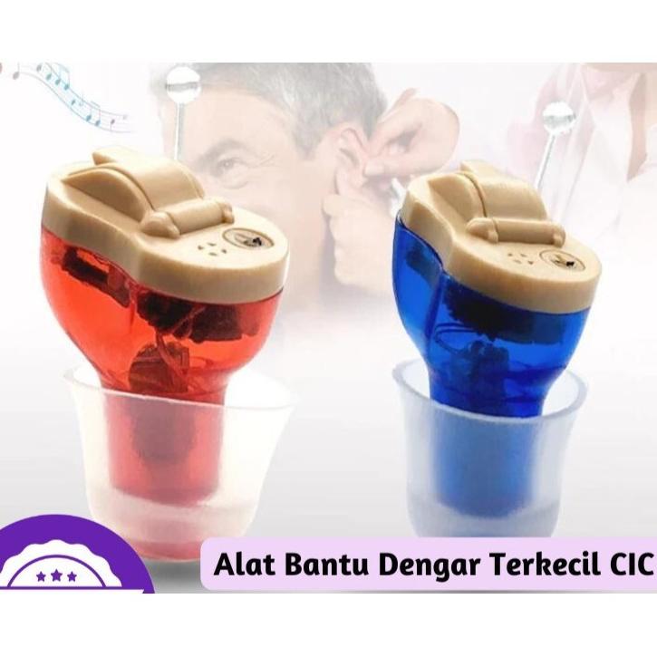 READY Alat Bantu Dengar Terkecil CIC Mini Hearing di Dalam Telinga Bantu Dengar In-Ear AId GM Alat B