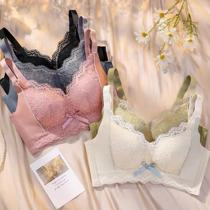 ready Bra Bh Brukat Sexi Bh Wanita Busa Tipis Bra Realpicture Bra Import Size 34-40