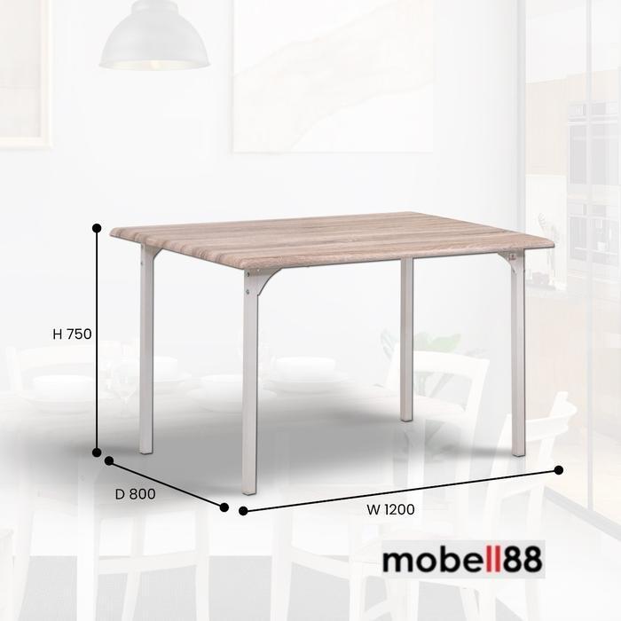 meja makan modern minimalis simpsons