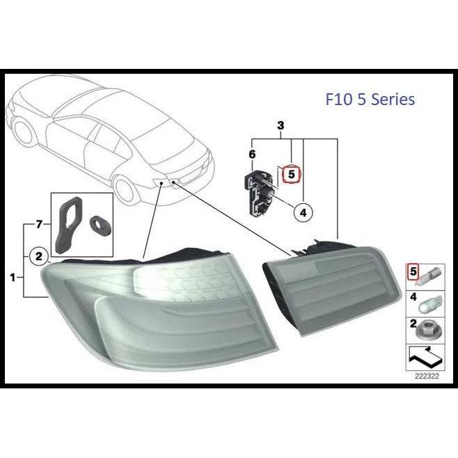 TERBARU ORIGINAL BMW F30 LCI F10 G30 BOHLAM LAMPU MUNDUR LONG LIFE BULB H21W 