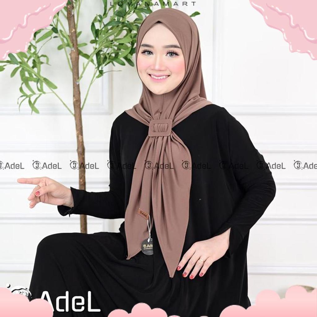 Segitiga Instan Jersey Premium / Hijab Instan Segi3 Nonpet / Mentari / Segitiga Instan Oval Jersey F