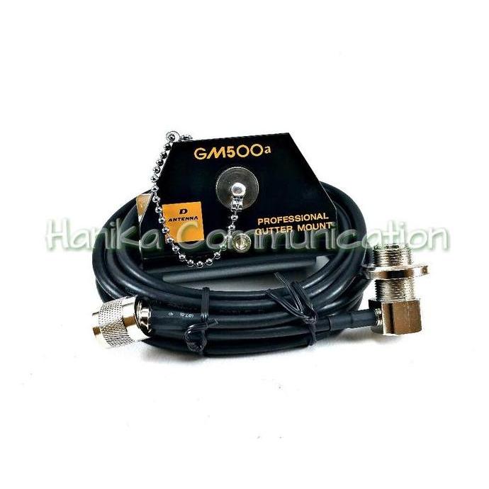 HARGA TERBAIK - D Antenna GM500 Bracket Antena Talang Air Mobil Gutter Mount RIG HT