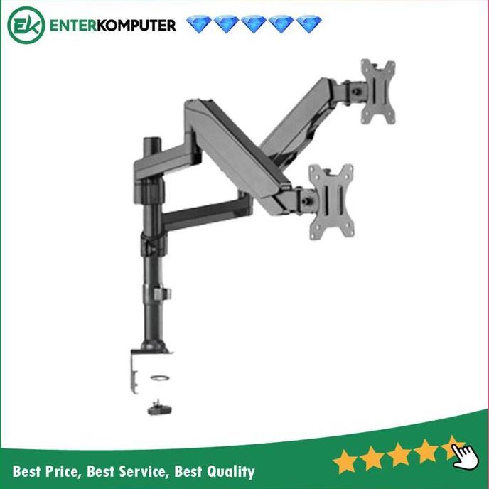 CLEARANCE SALE - Oximus Bracket P200E 27" - 34" Black / Bracket Monitor