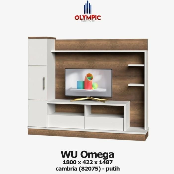 Lemari TV Meja TV Wall Unit Buffet TV Rak TV OLYMPIC WU OMEGA BOGOR