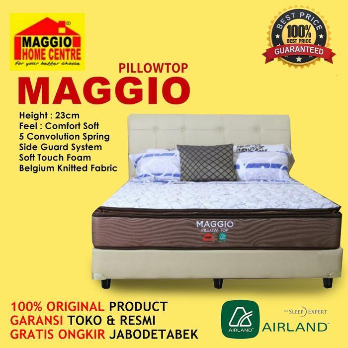 KASUR SPRINGBED AIRLAND - MATRAS FURNITURE - AIRLAND MAGGIO PILLOWTOP - AIRLAND SPRINGBED