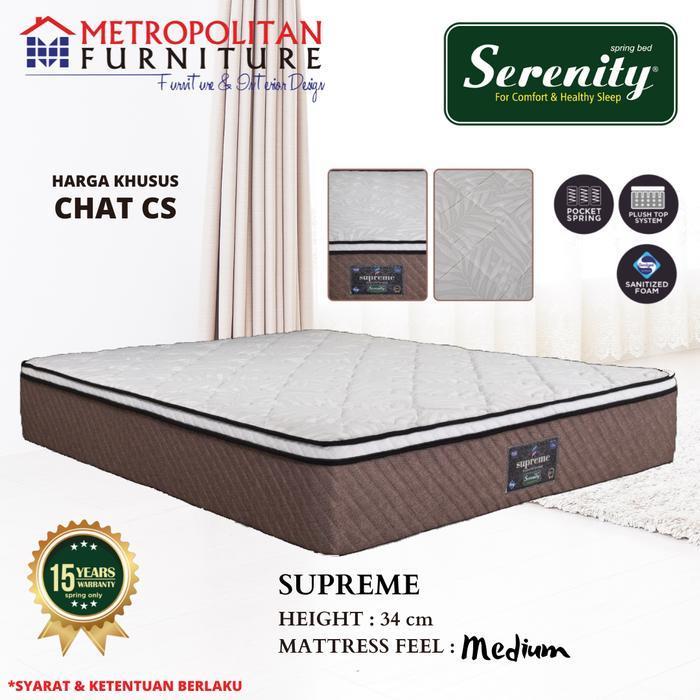 Kasur Springbed Elite Serenity Supreme Spring Bed matras