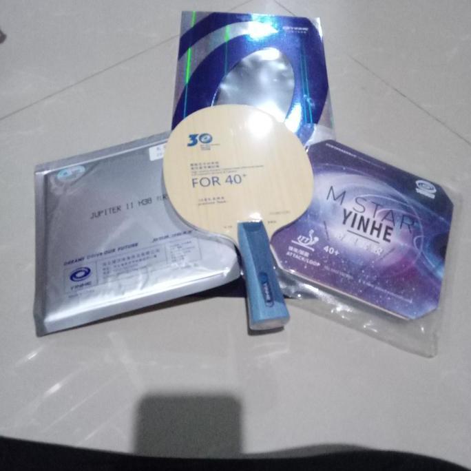 set up bat yinhe V 14 pro karet jupiter2 merah dan Mstar hitam