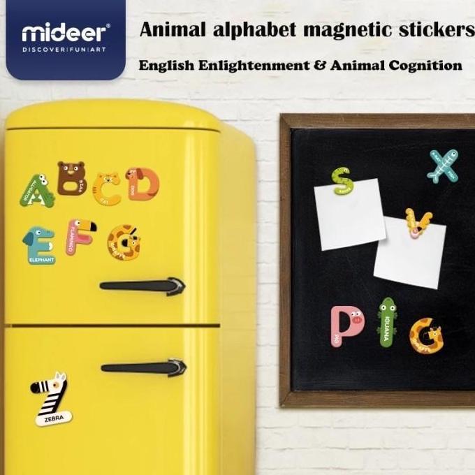 Murah Mideer Alfabeth / Number Magnetic