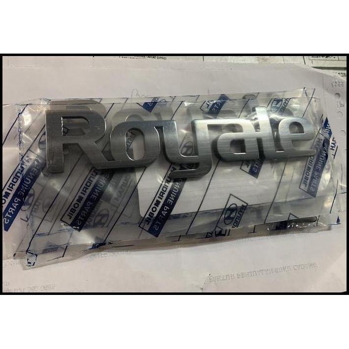 TERBARU EMBLEM TULISAN ROYALE HYUNDAI H1 
