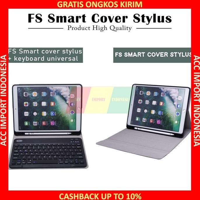 Paket Case With Keyboard Casing Cover Ipad Mini 2 4 5 6 Pro 9.7 Air 10
