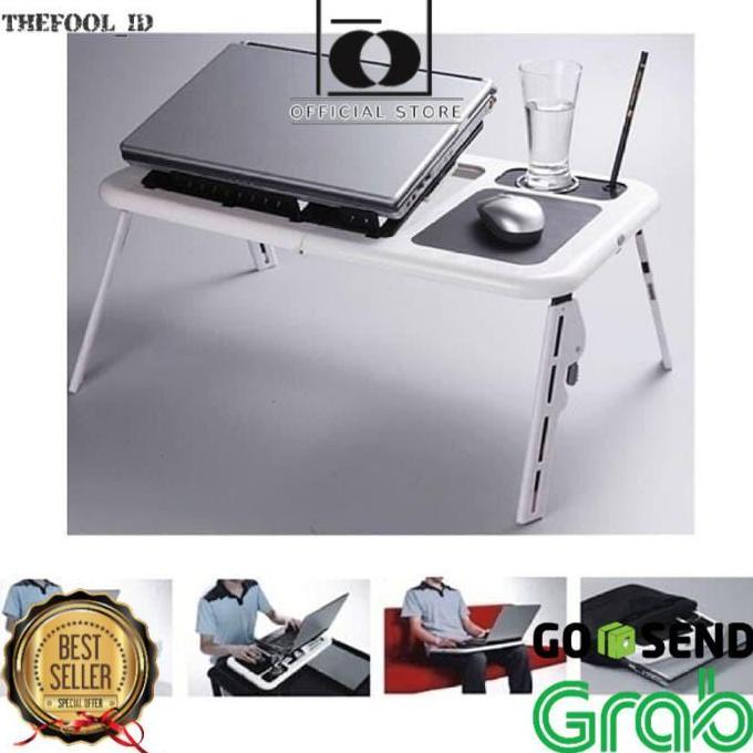 HOUTMANS Meja Laptop Lipat Portable|Meja Laptop Kipas Pendingin E-Table