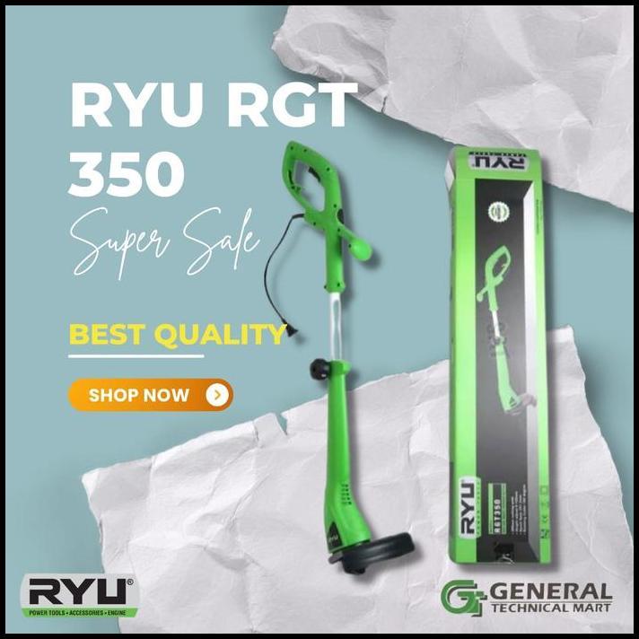 TERBARU MESIN POTONG RUMPUT LISTRIK/ PEMOTONG RUMPUT RYU RGT 350 