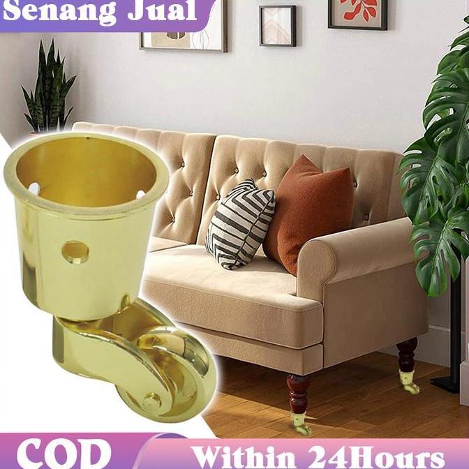 WESELTON Roda Caster Roda Rak Roda Furniture Roda Tempel Mini Serbaguna Roda Meja Kursi